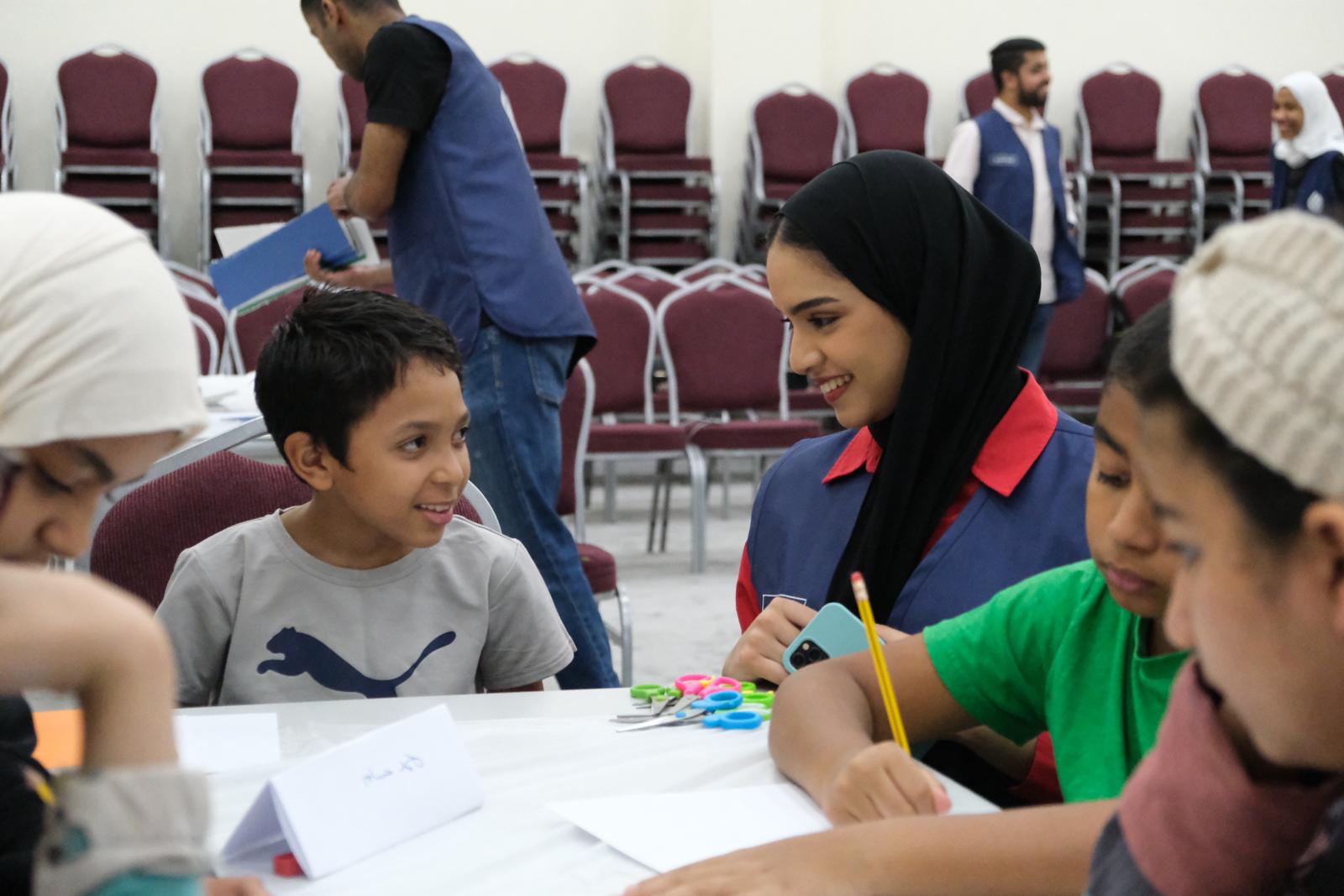 Wa3id volunteering